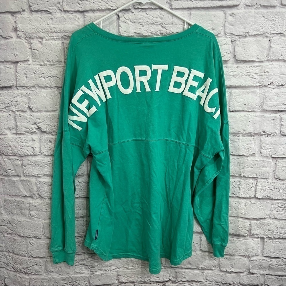 Spirt Jersey Newport Beach women’s size medium v neck